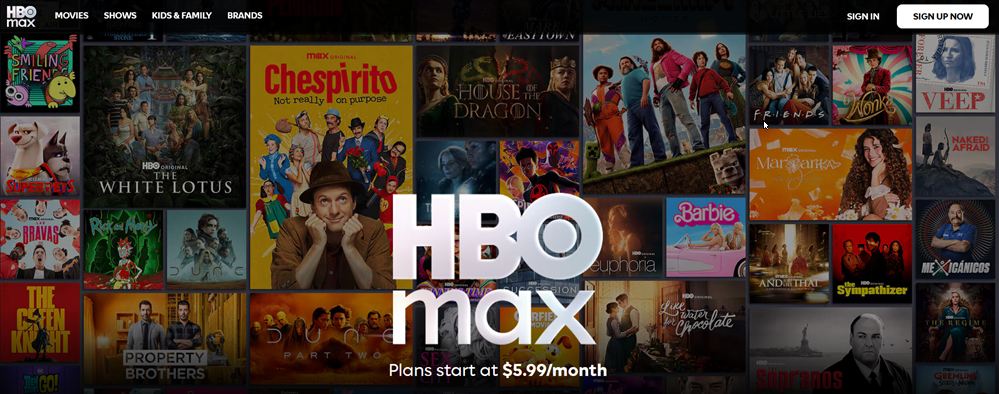 HBO Max outside of the US