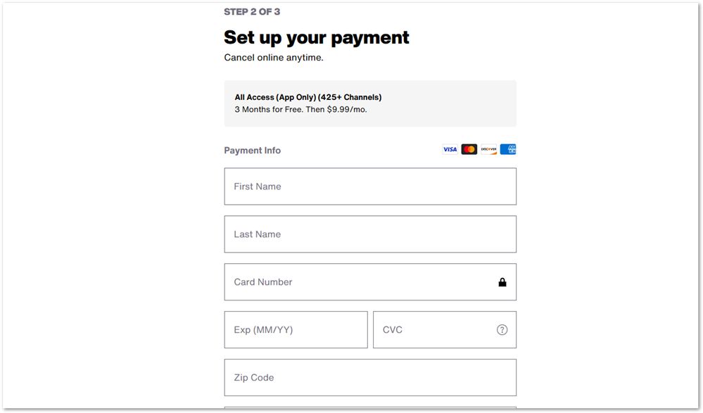 Siriusxm free trial billing