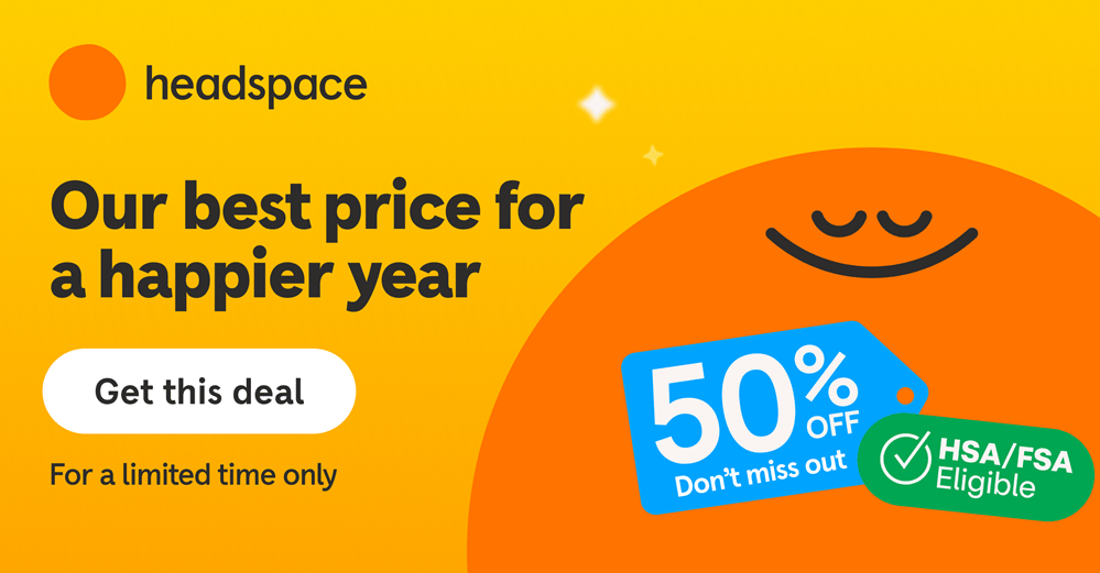 Headspace Black Friday 2025 deal banner 