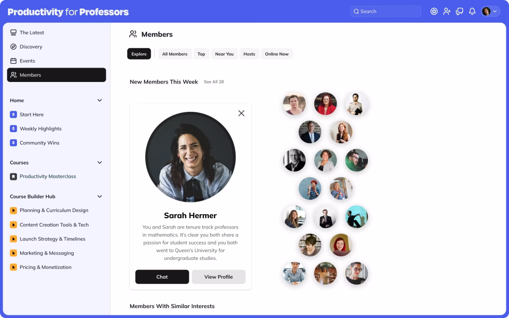 Community on Mighty Networks