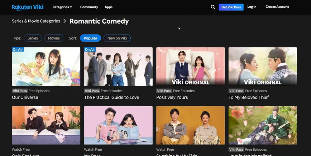 Viki interface